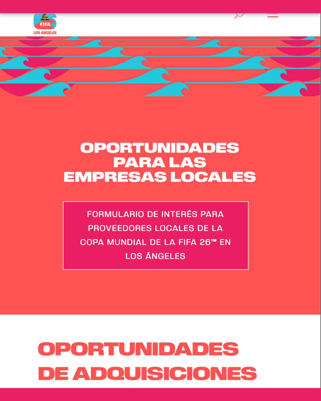 FIFA Ofrece Oportunidades Para Negocios Locales