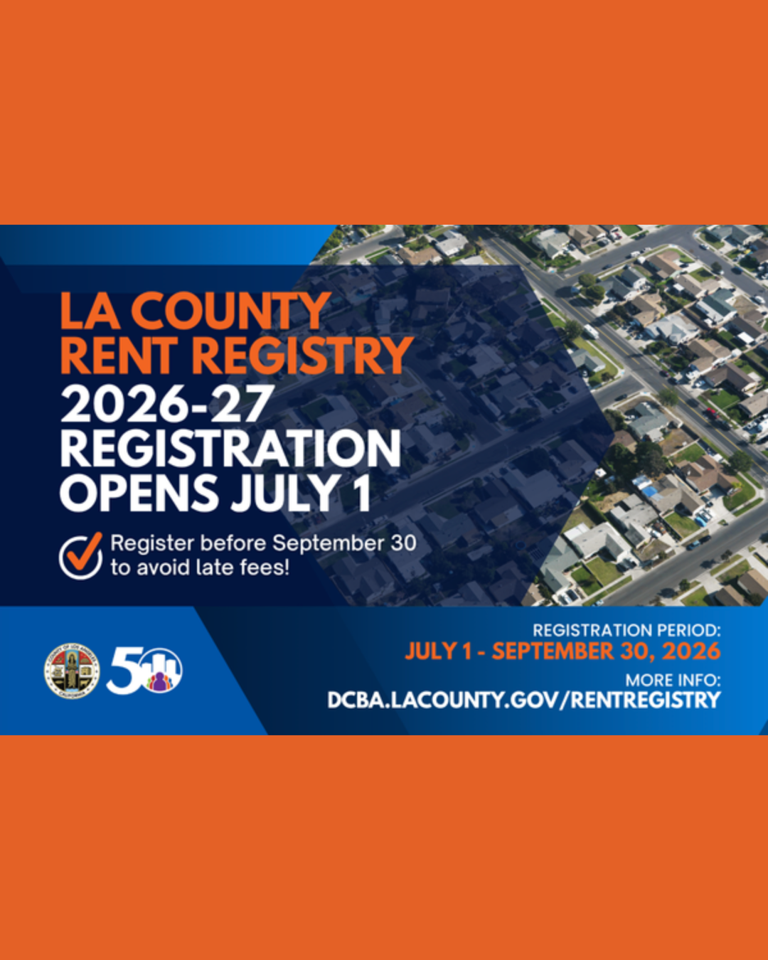 Rent Registry 2026-27 Registration Open Now