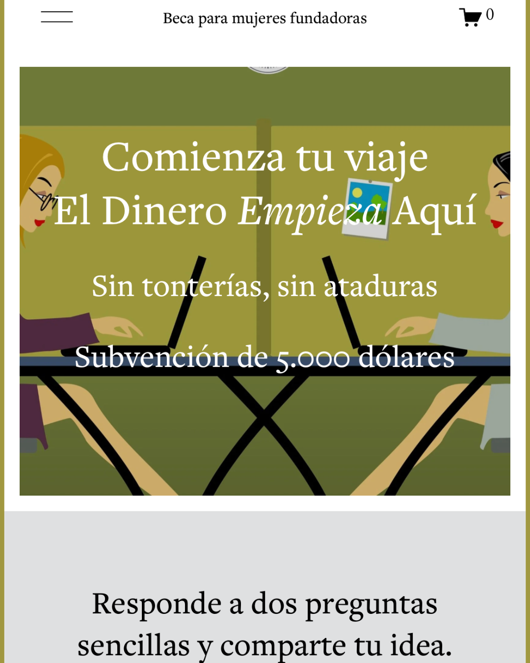 Subvención para Mujeres Fundadoras
