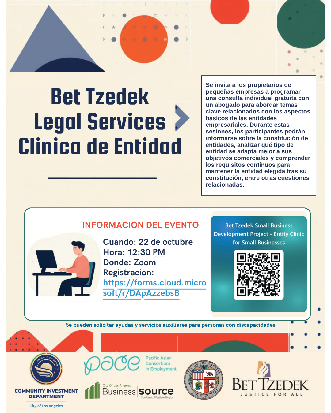 Clinica de Entidad Bet Tzedek Legal Services