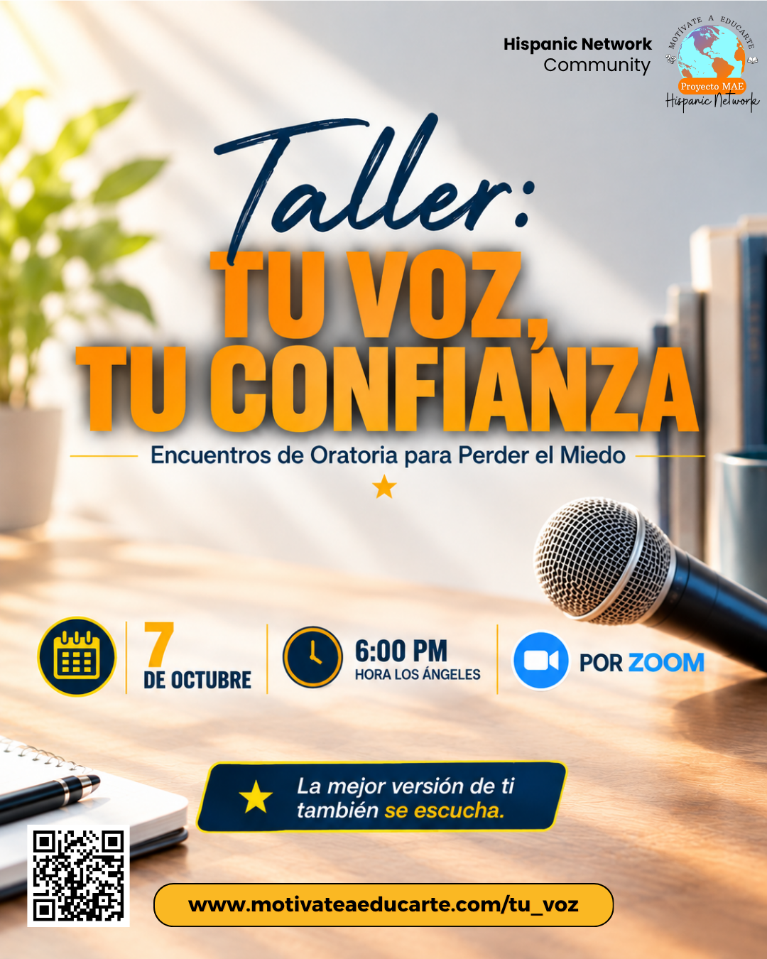Taller:Tu Voz, Tu Confianza