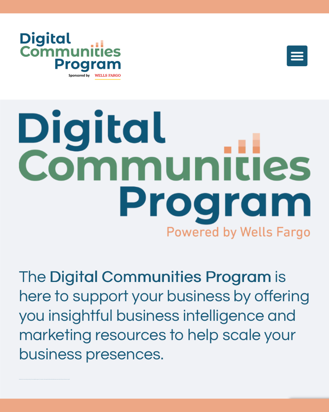 Digital Communities Program